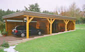 Carports aus Holz