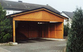 Carports aus Holz