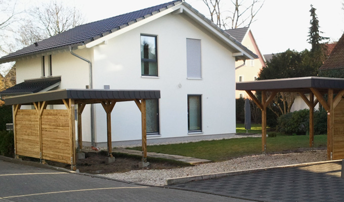 Carports aus Holz